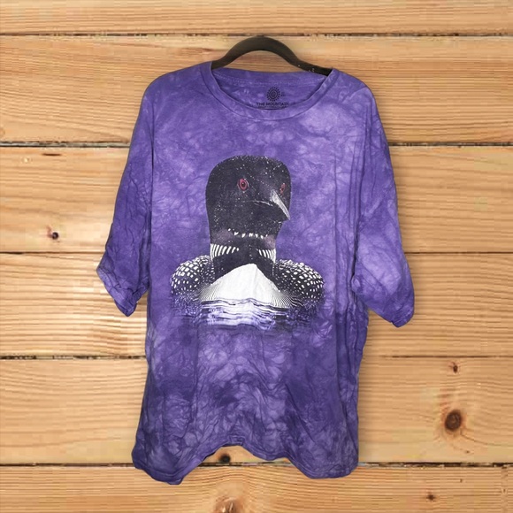 The Mountain Tops - The Mountain ‘Loon’ Tie Dye Shirt Vintage